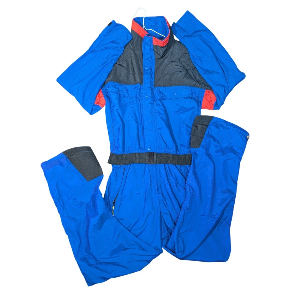 REI Vintage 90's Ultrex Waterproof Color Block Ski Suit Men's XL Retro